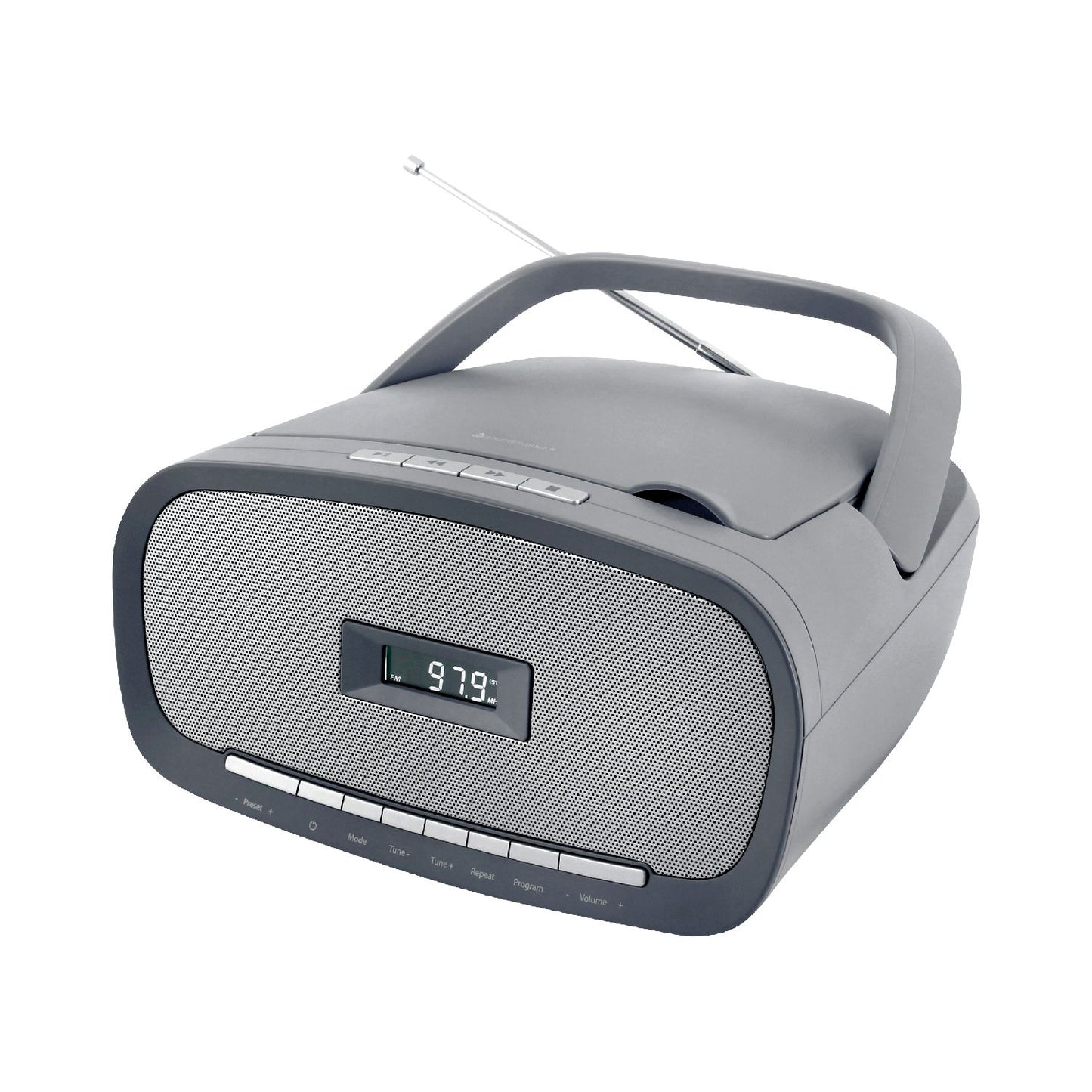 B-WARE - Soundmaster SCD1900TI CD-MP3 Boombox mit UKW-Radio, USB und Aux-In in g