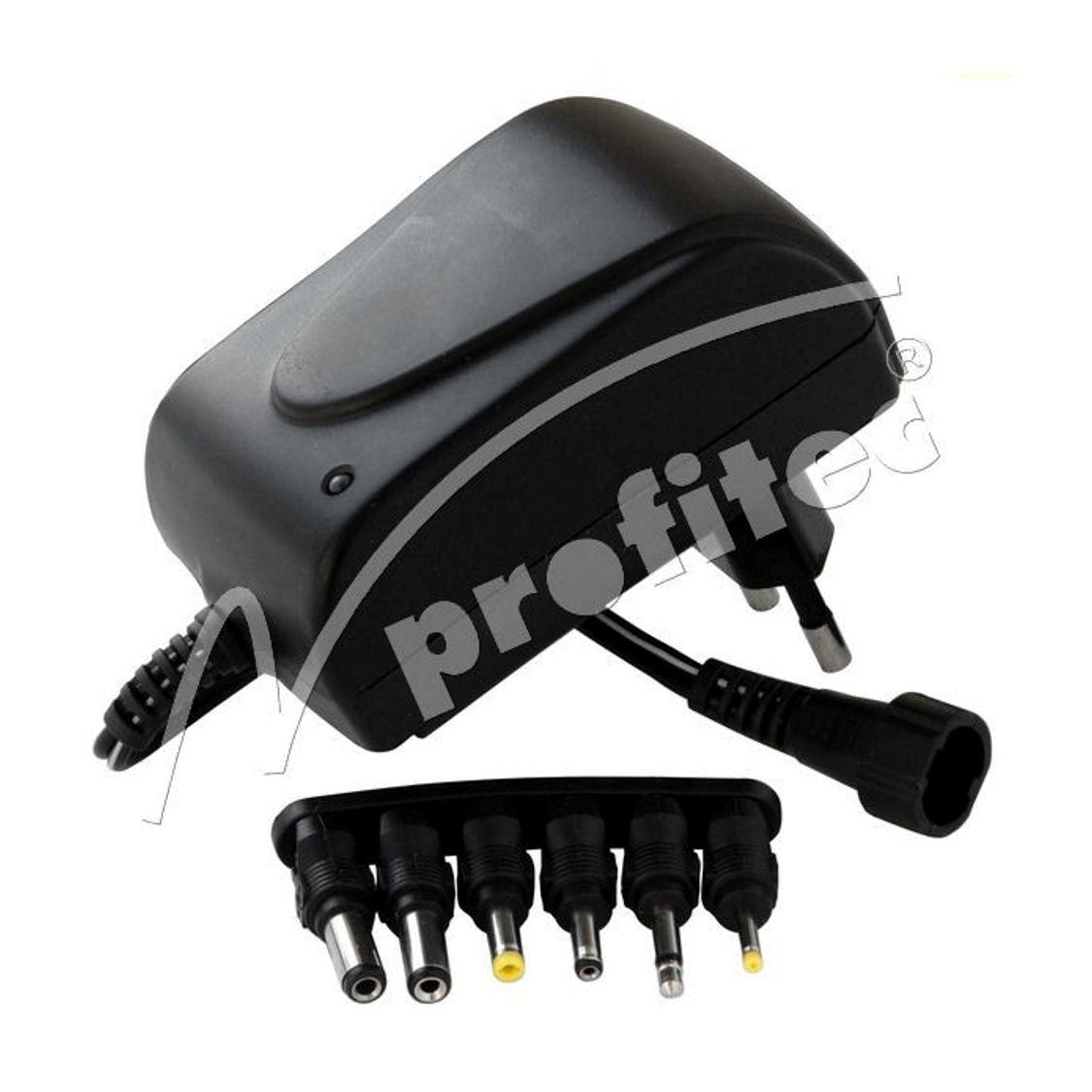 Profitec Universal Schaltnetzteil 1500 mA EuP, 3/4,5/5/6/7,5/9/12V DC, 6 Adapter