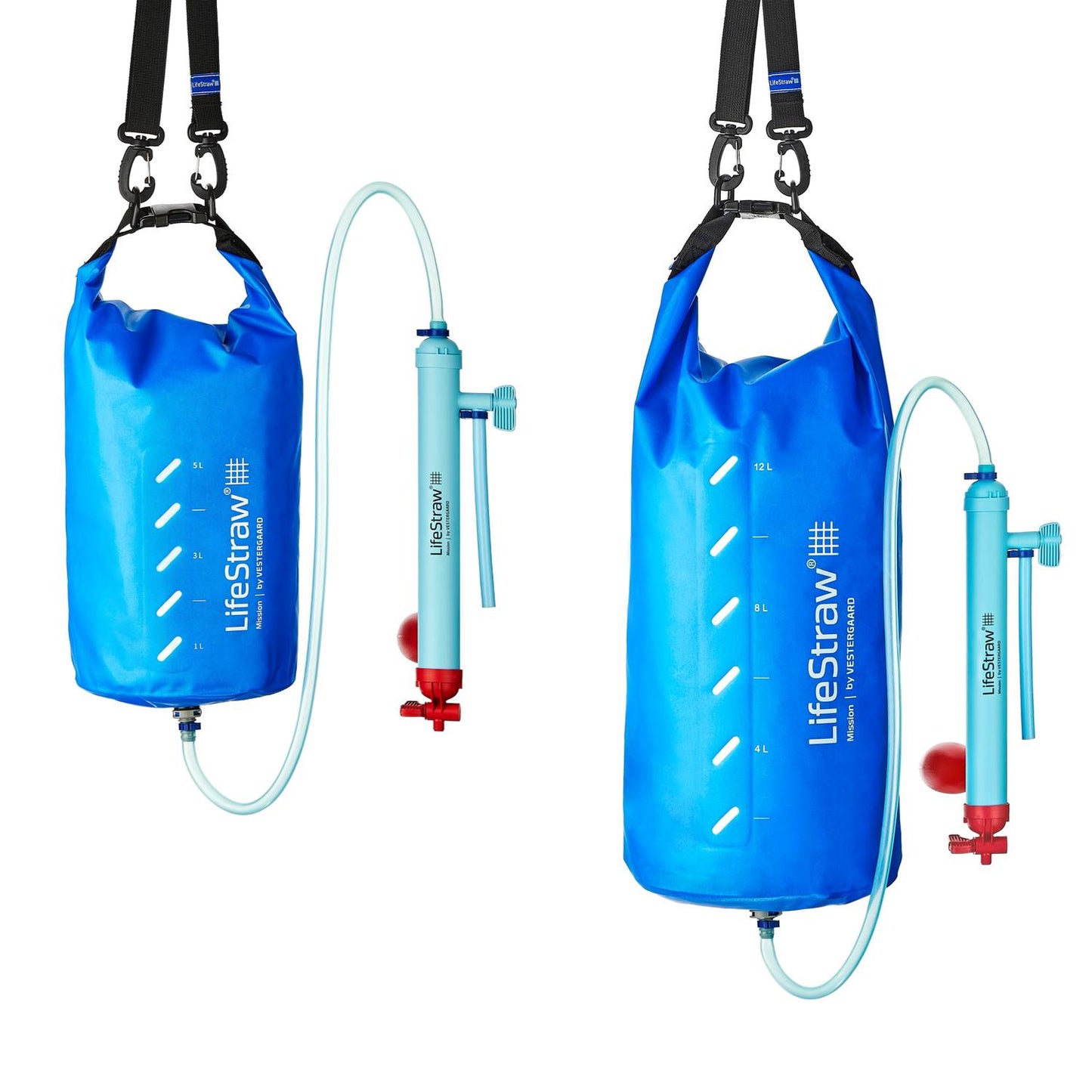 LifeStraw Mission, kompakter Wasserreiniger mit hohem Volumen, versch Varianten