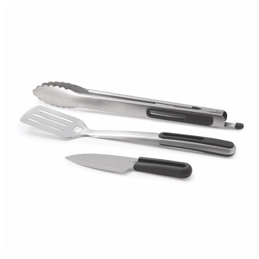 BioLite Prep&Grill Toolkit 3-teiliges Set Grillbesteck mit Tasche