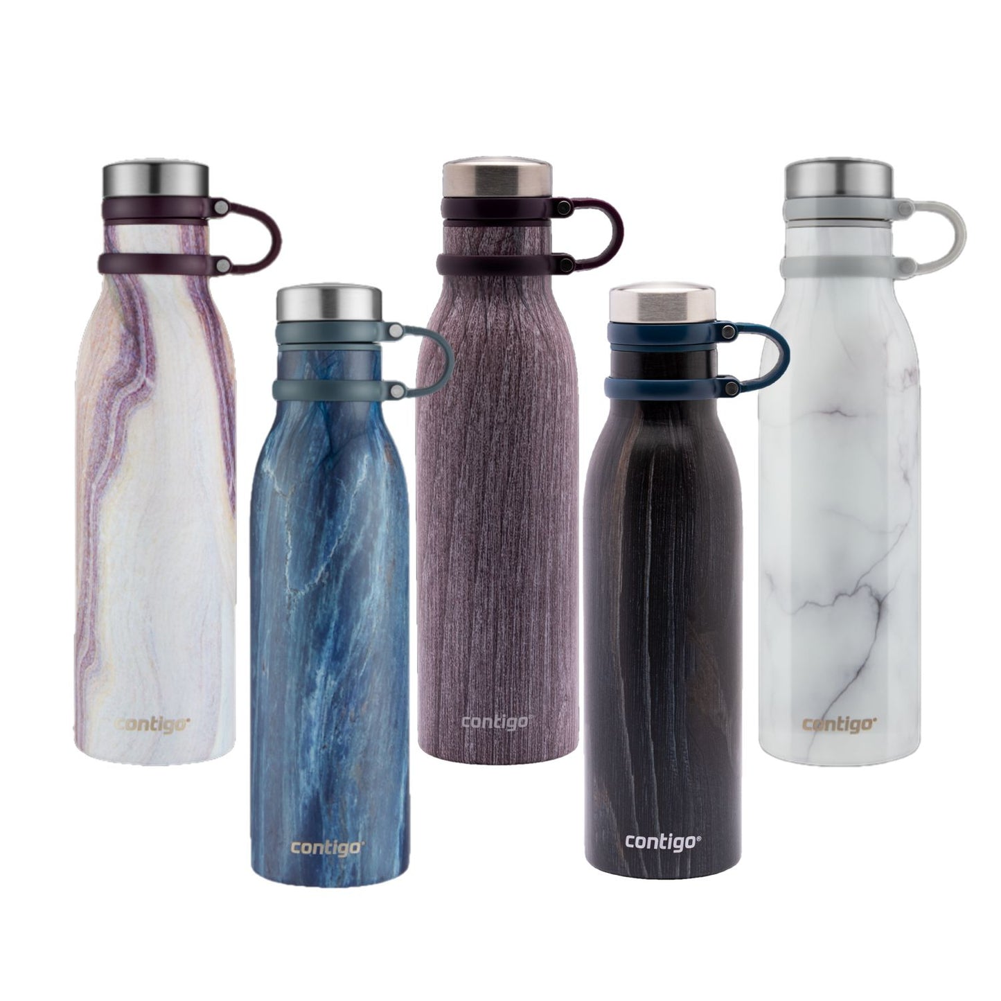 Contigo Matterhorn Couture THERMALOCK Edelstahl Trinkflasche 590 mL