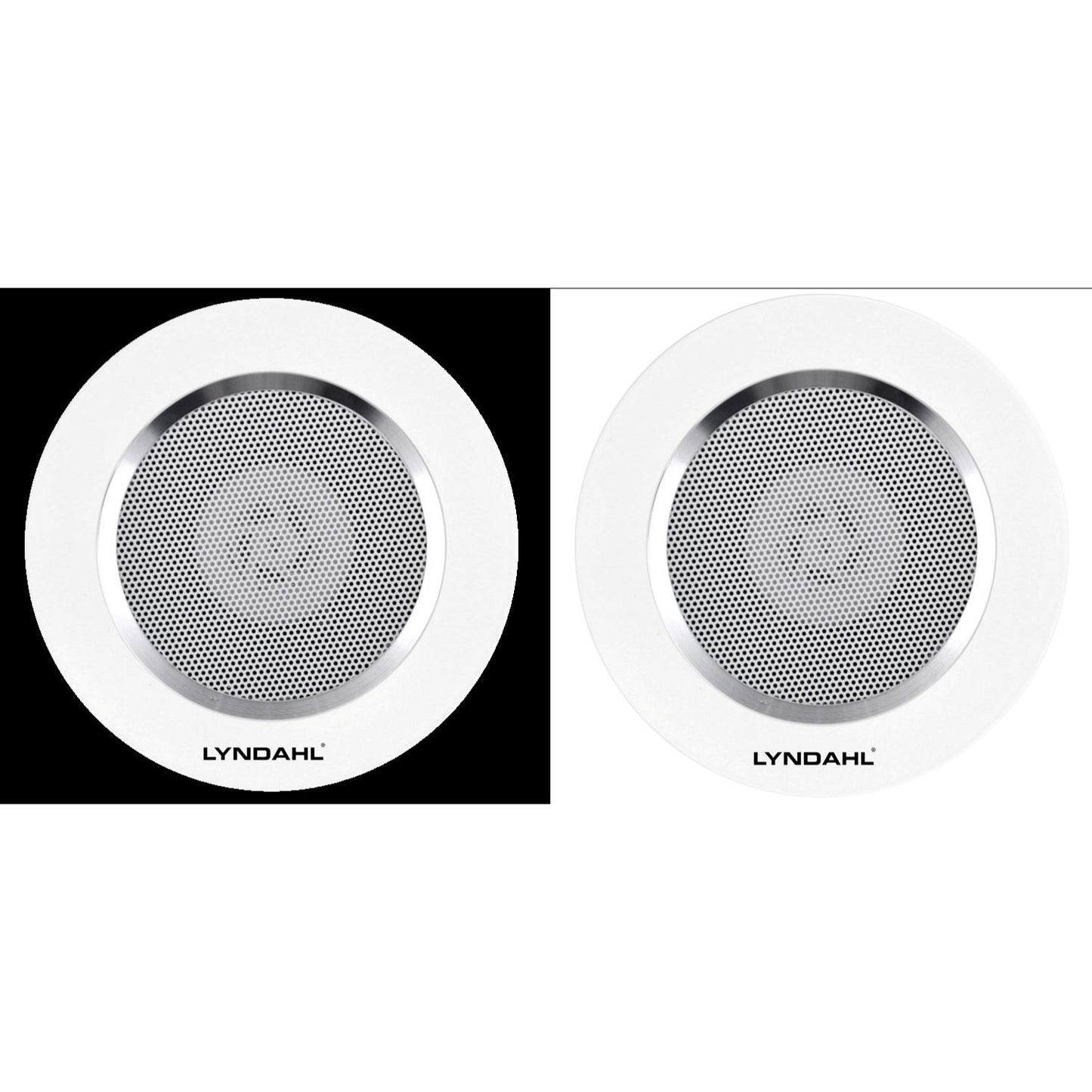 LYNDAHL CS120AL Design 2-Wege Deckenlautsprecherpaar 120 mm, Aluminium