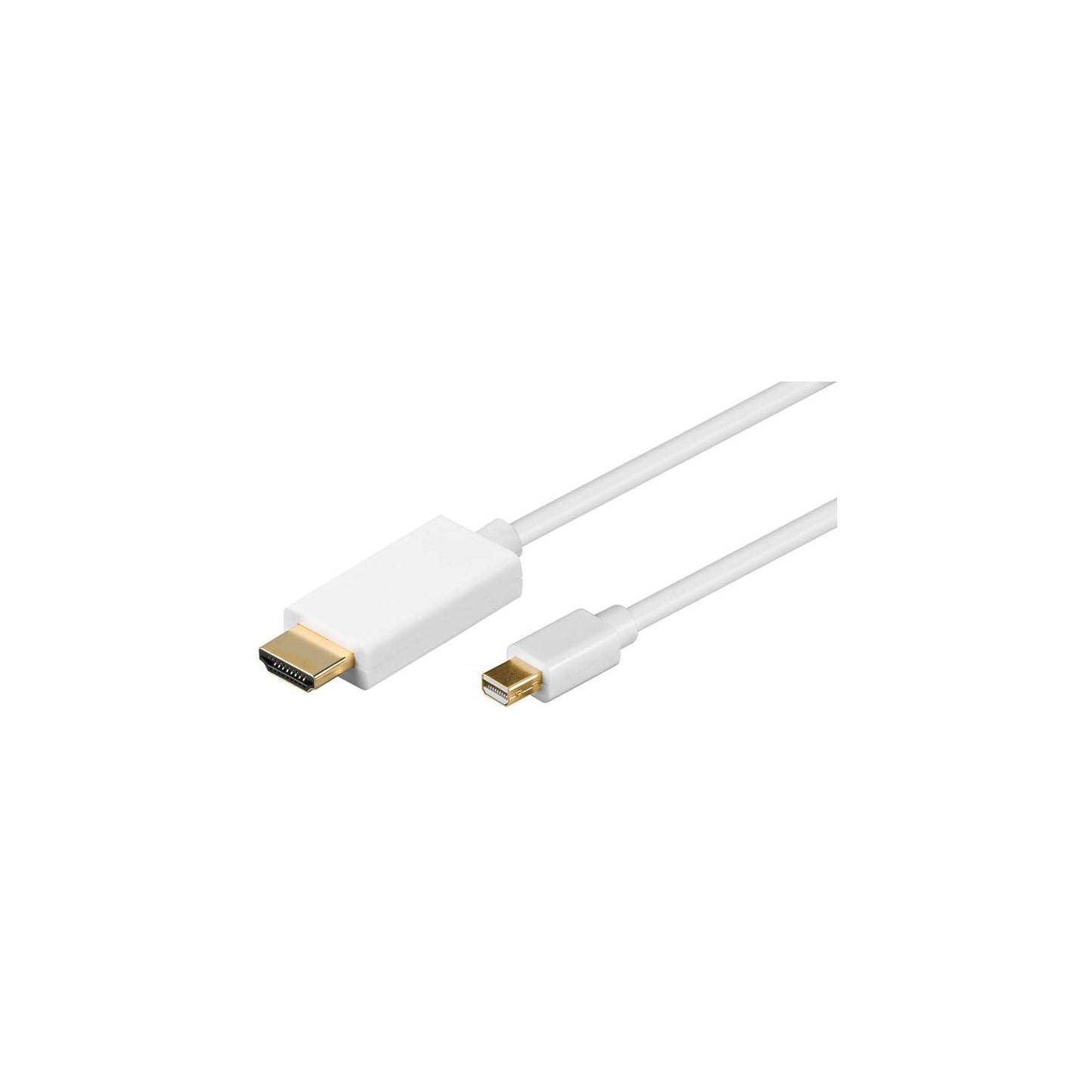 MiniDisplayPort auf HDMI Adapterkabel weiß versch. Längen