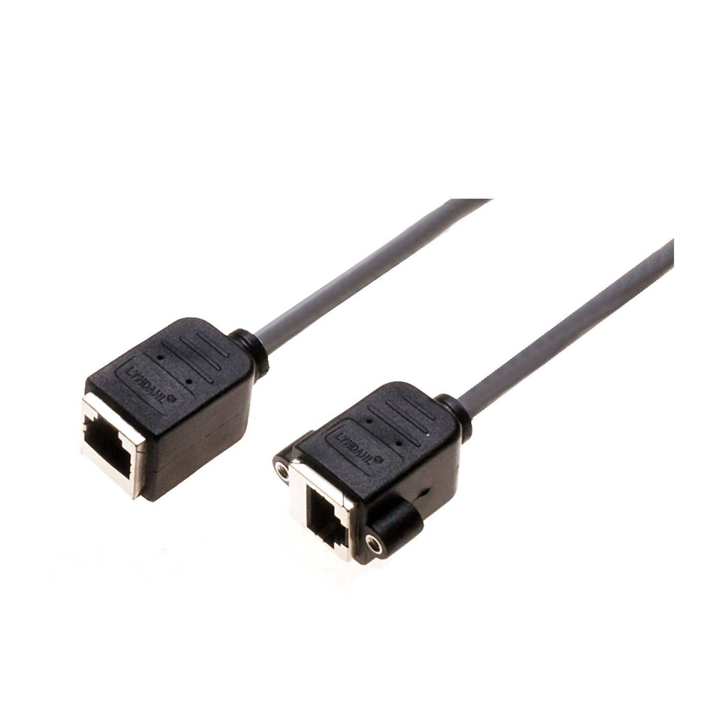 Lyndahl LKPK008 Adapter für Frontplattenmontage RJ45 Buchse/Buchse (F/F) CAT 5e