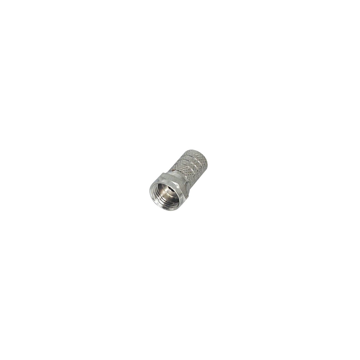 F-Stecker für Schraubmontage für Kabeldurchmesser 4,0mm