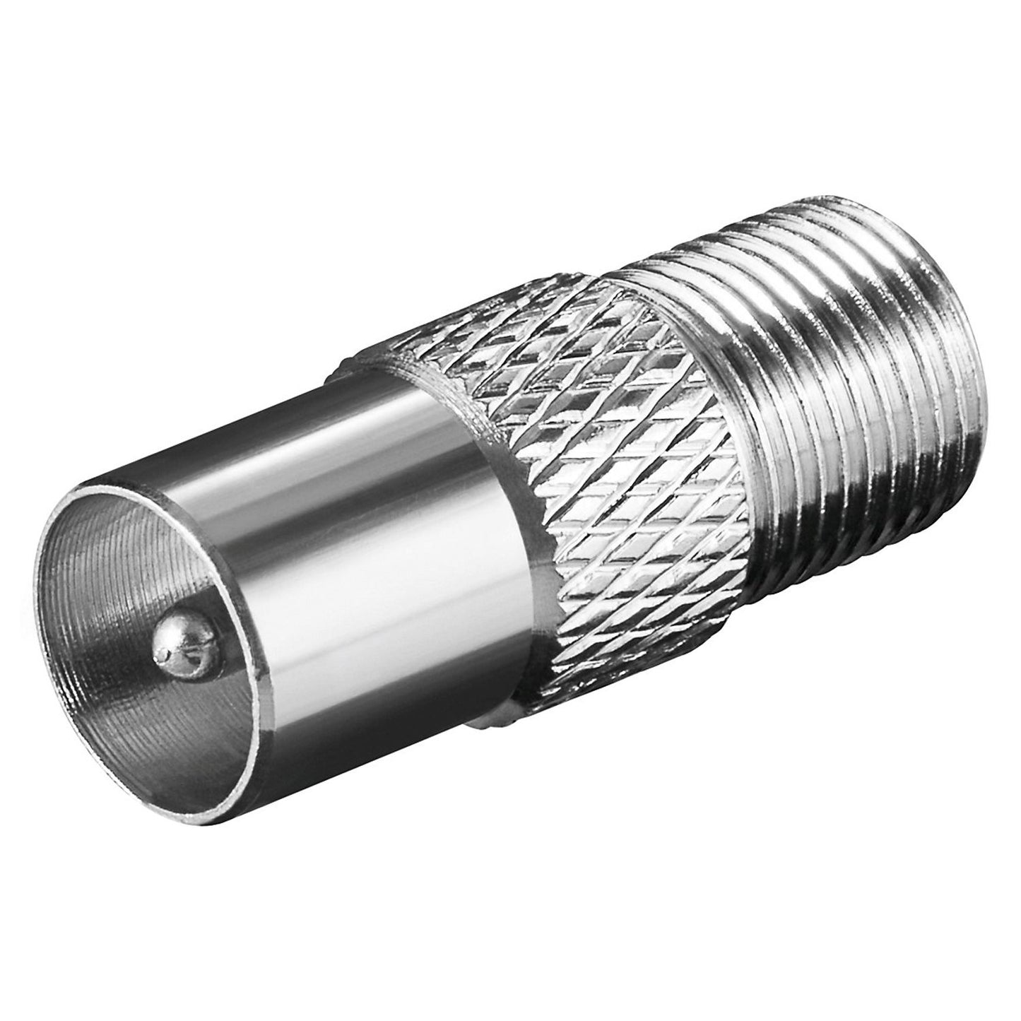 F-Buchse auf IEC Antennenstecker Kurzadapter