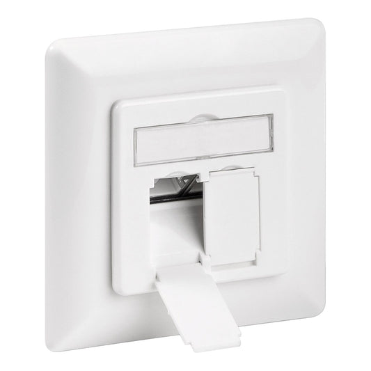 Cat. 6 Unterputzdose LSA, weiß