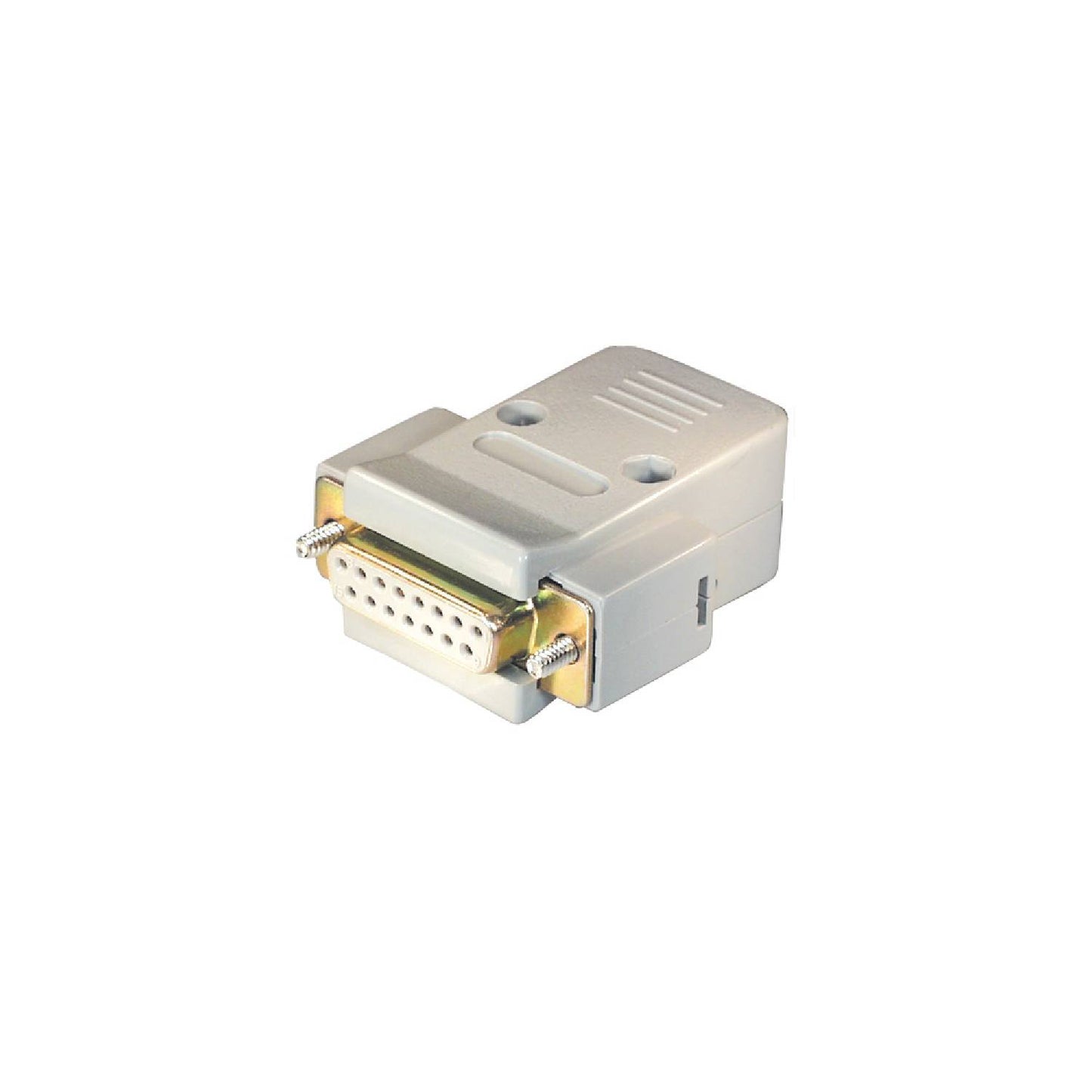 Sub - D/ Centronics-Kupplung, 15polig, Grau