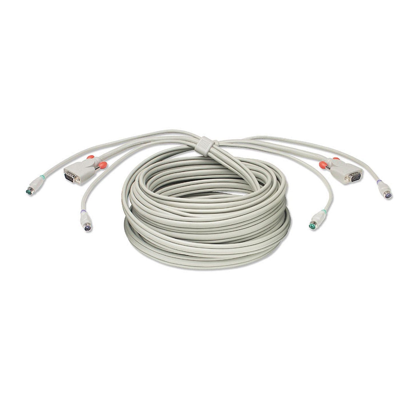 Kombikabel für Monitor, Maus u. Tastatur, LINDY CPU Switches, 2m