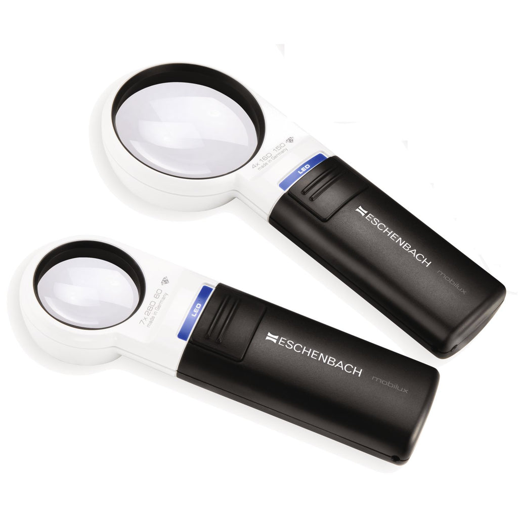 Eschenbach mobilux LED Leselupe rund mit Licht