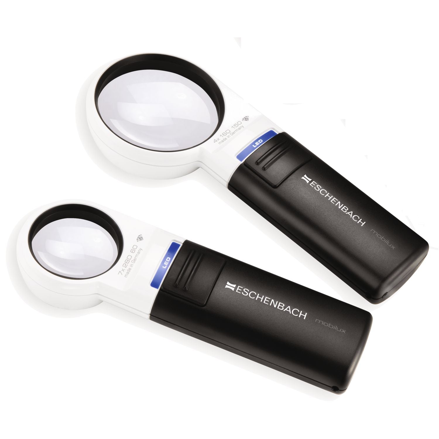 Eschenbach mobilux LED Leselupe rund mit Licht