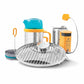 BioLite CampStove 2+ Bundle mit PortableGrill, KettlePot, CoffeePress, FlexLight