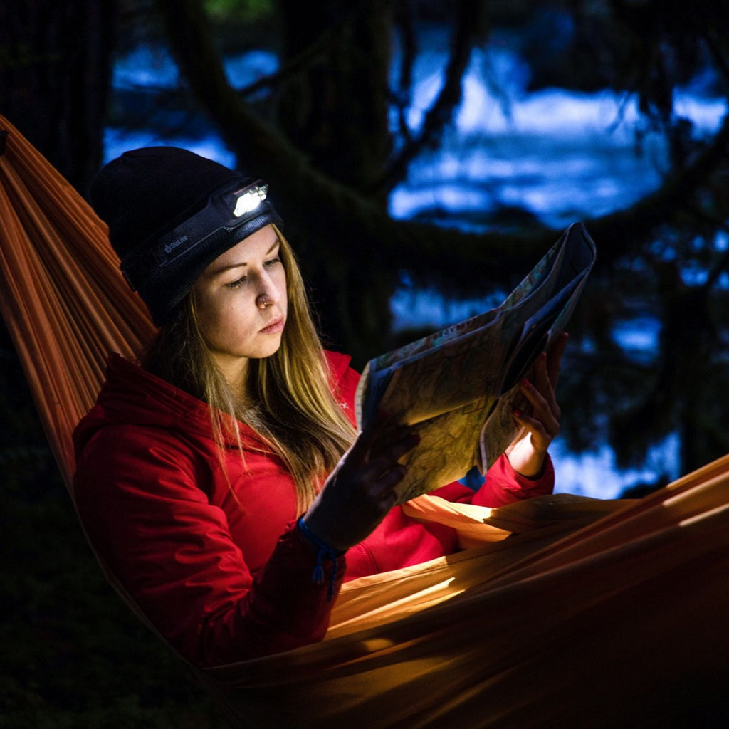 BioLite HeadLamp 200 - Head Torch with 200 Lumens, Rechargeable, Only 50 g, Various