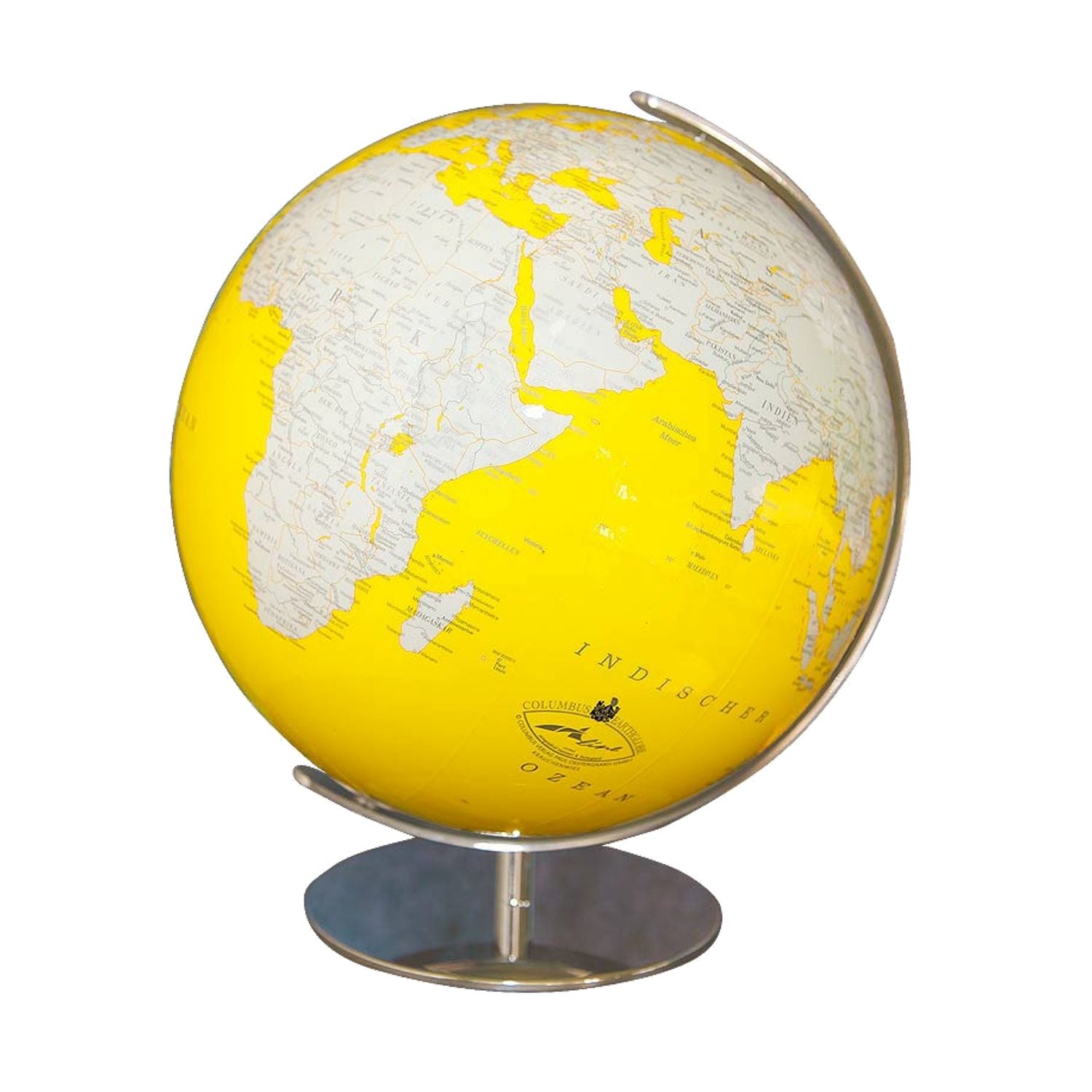 Columbus Artline Illuminated Globe, D 340 mm, Floor Globe, Acrylic Glass, various colours