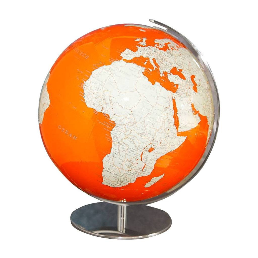 Columbus Artline Illuminated Globe, D 340 mm, Floor Globe, Acrylic Glass, various colours