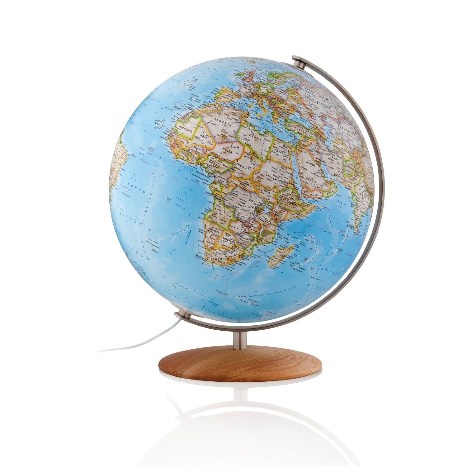 National Geographic Illuminated Globe Fusion 37 cm, hand-laminated, various variants
