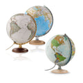 National Geographic Leuchtglobus 30 cm in Silver oder Gold