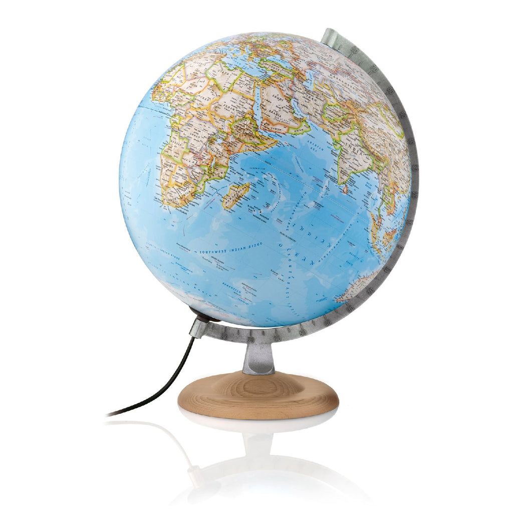 National Geographic Illuminated Globe 30 cm Silver Classic or Gold Executive