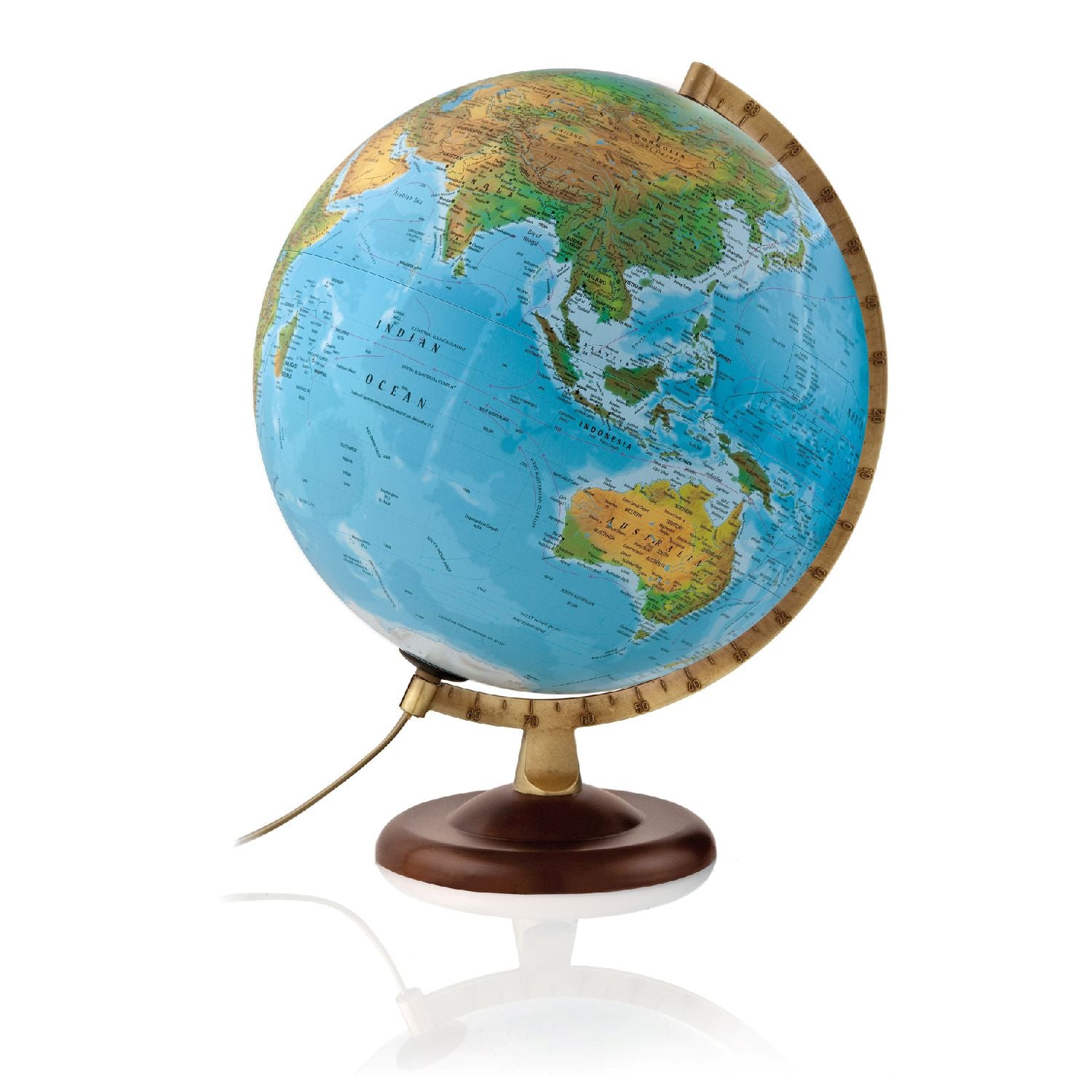 Atmosphere Dual-Image Illuminated Globe B4 30 cm in Various Variants