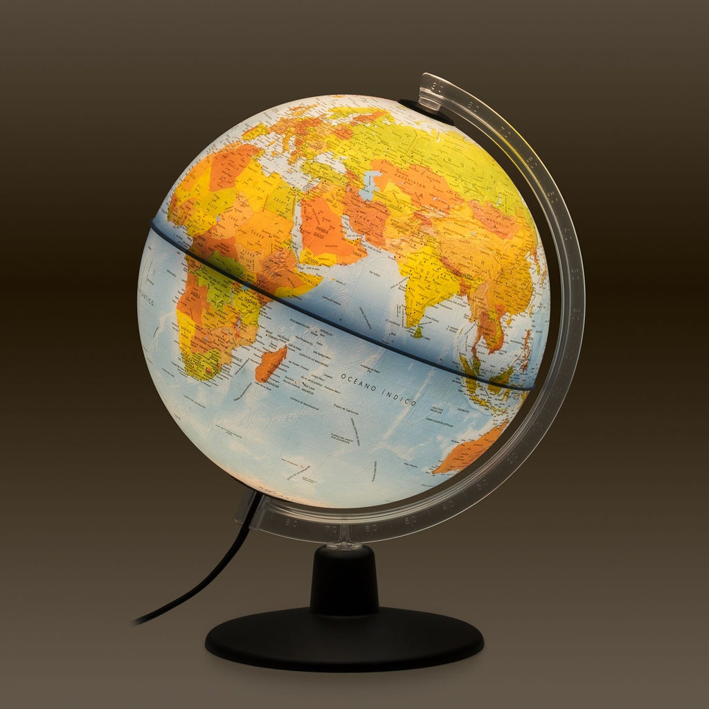 Rathgloben Dual-Image Illuminated Globe Gaia 25 with Augmented Reality App