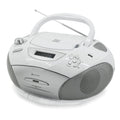 B-GRADE - Soundmaster SCD5950WE Radio, CD/MP3, Cassette Player, 4 Speakers, White