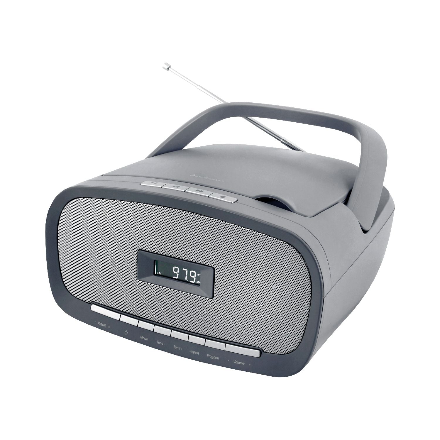 B-STOCK - Soundmaster SCD1900TI CD-MP3 Boombox with FM radio, USB and AUX-In in g