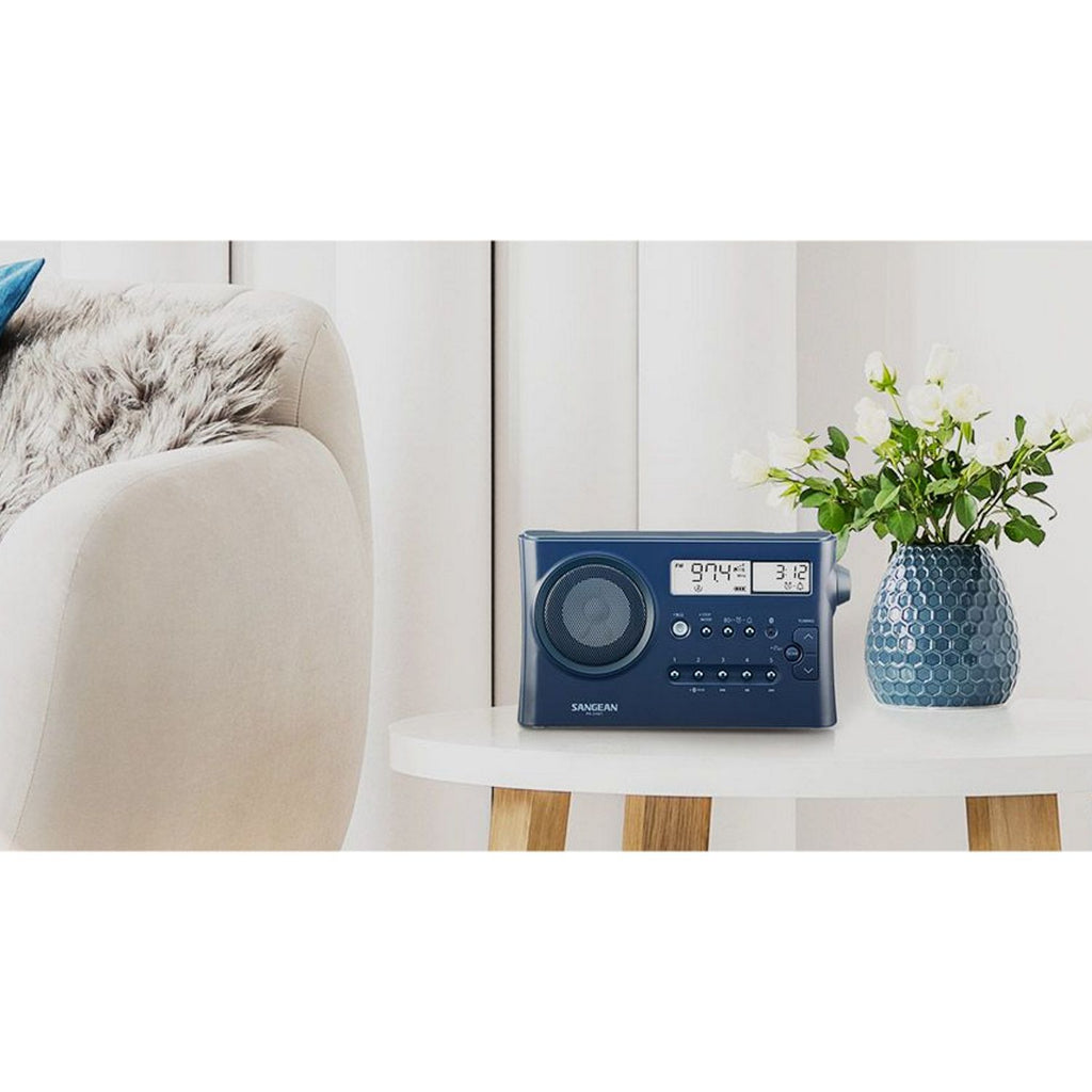 Sangean PR-D4BT Portable MW/FM Radio with Bluetooth, Various Colours