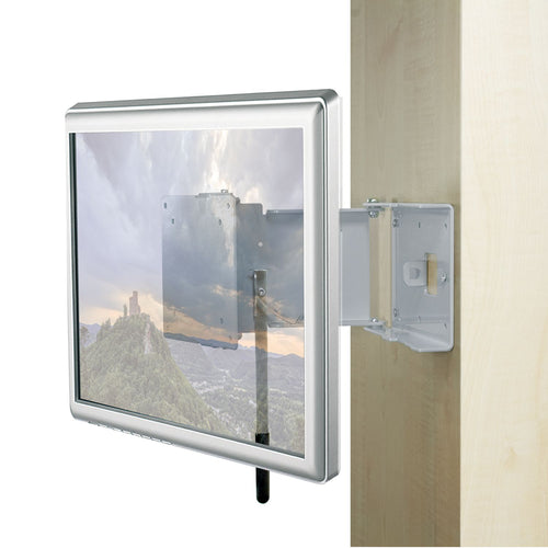 Caratec Flex CFW200G TV-Wandhalter aus Stahl mit 2 Drehpunkten