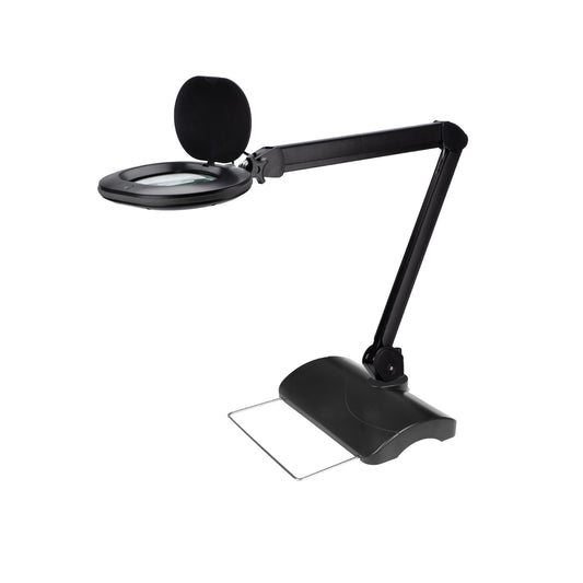 B-WARE - Lumeno 8615SW Lupenleuchte 5 Dioptrien und 6180SW Tischstativ