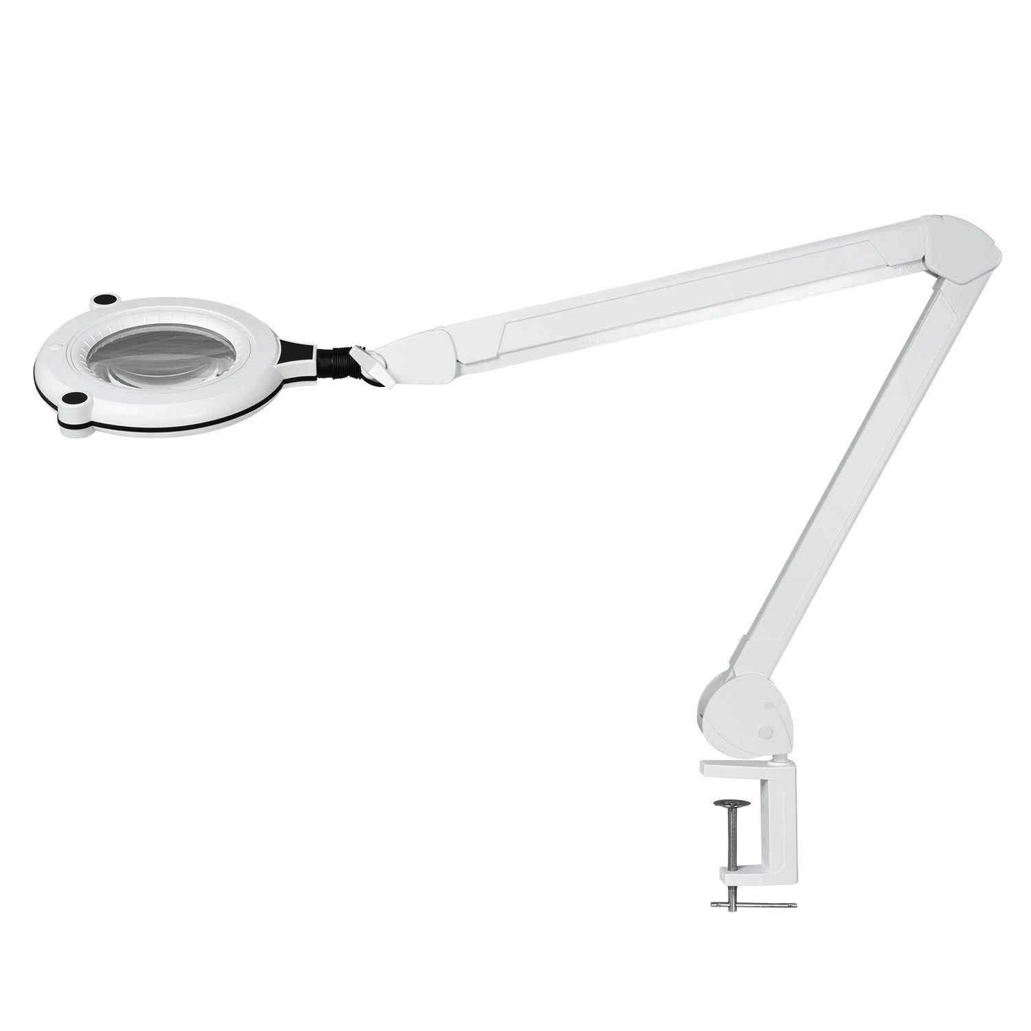 B-STOCK - Lumeno 7313WS LED Magnifying Lamp in White with 3 Dioptres