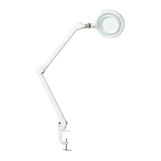 B-WARE - Lumeno Lambda M Lupenleuchte dimmbar mit 127 mm Glaslinse grün 5 Dpt