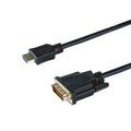 Lyndahl Adapterkabel DVI-D 18+1 auf HDMI, 2 m
