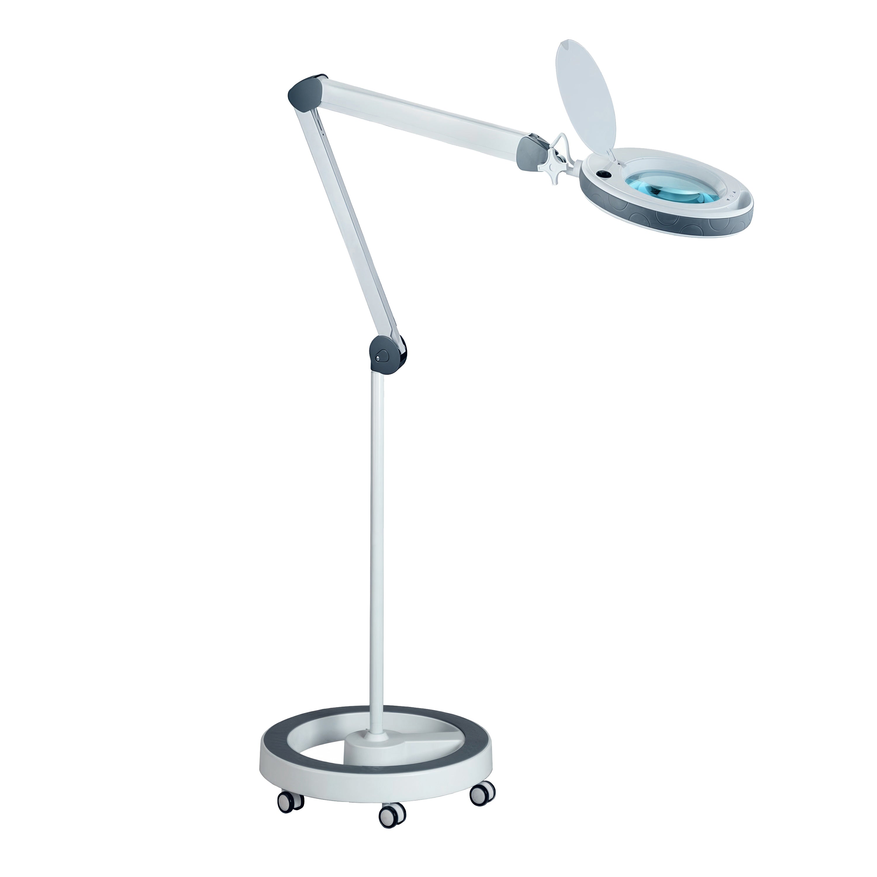 B-STOCK - Lumeno Magnifying Lamp 8515GR and Stand 6159GR Set with 5 Dioptres