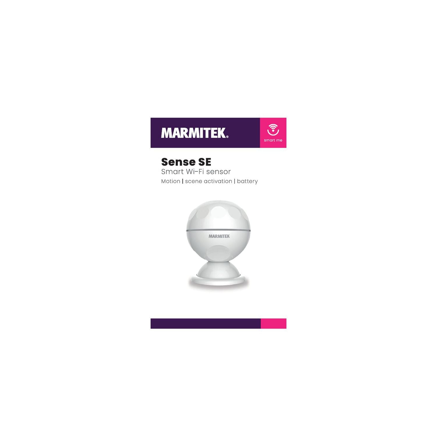 Marmitek Smart Sense SE battery-powered motion detector with Wi-Fi function