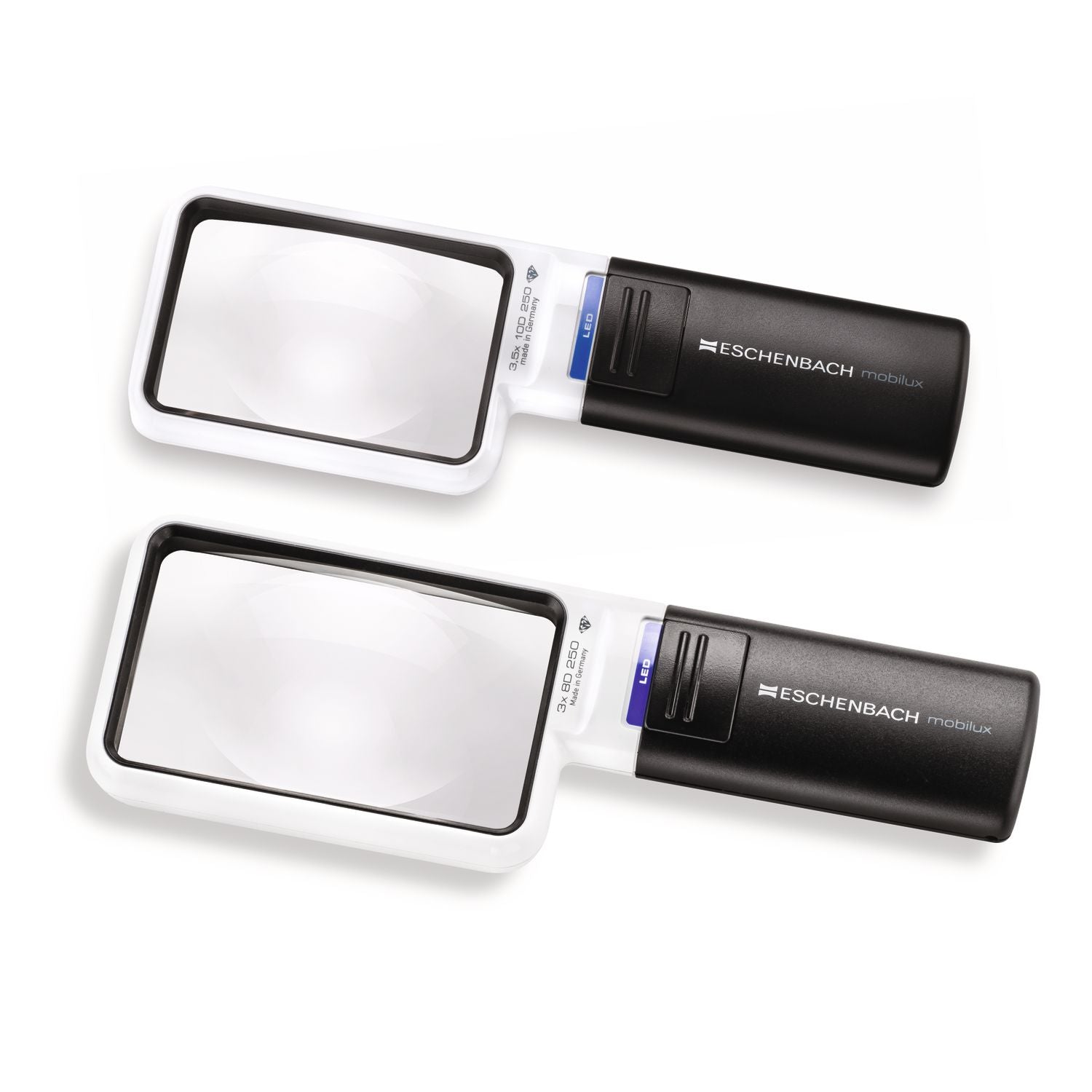 Eschenbach 15114 optiek loep handloep met LED-verlichting mobiluxLED Eschenbach 15114 optiek loep handloep met LED-verlichting mobiluxLED