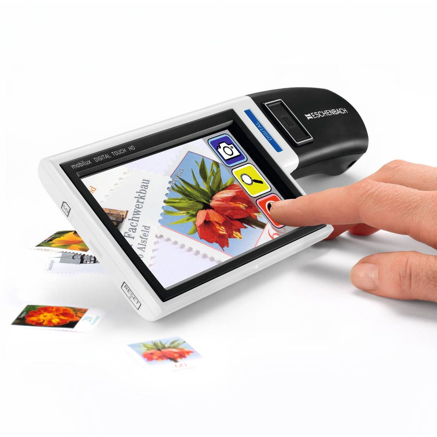 Eschenbach mobilux DIGITAL Touch HD elektronische digitale Lupe mit Touchscreen