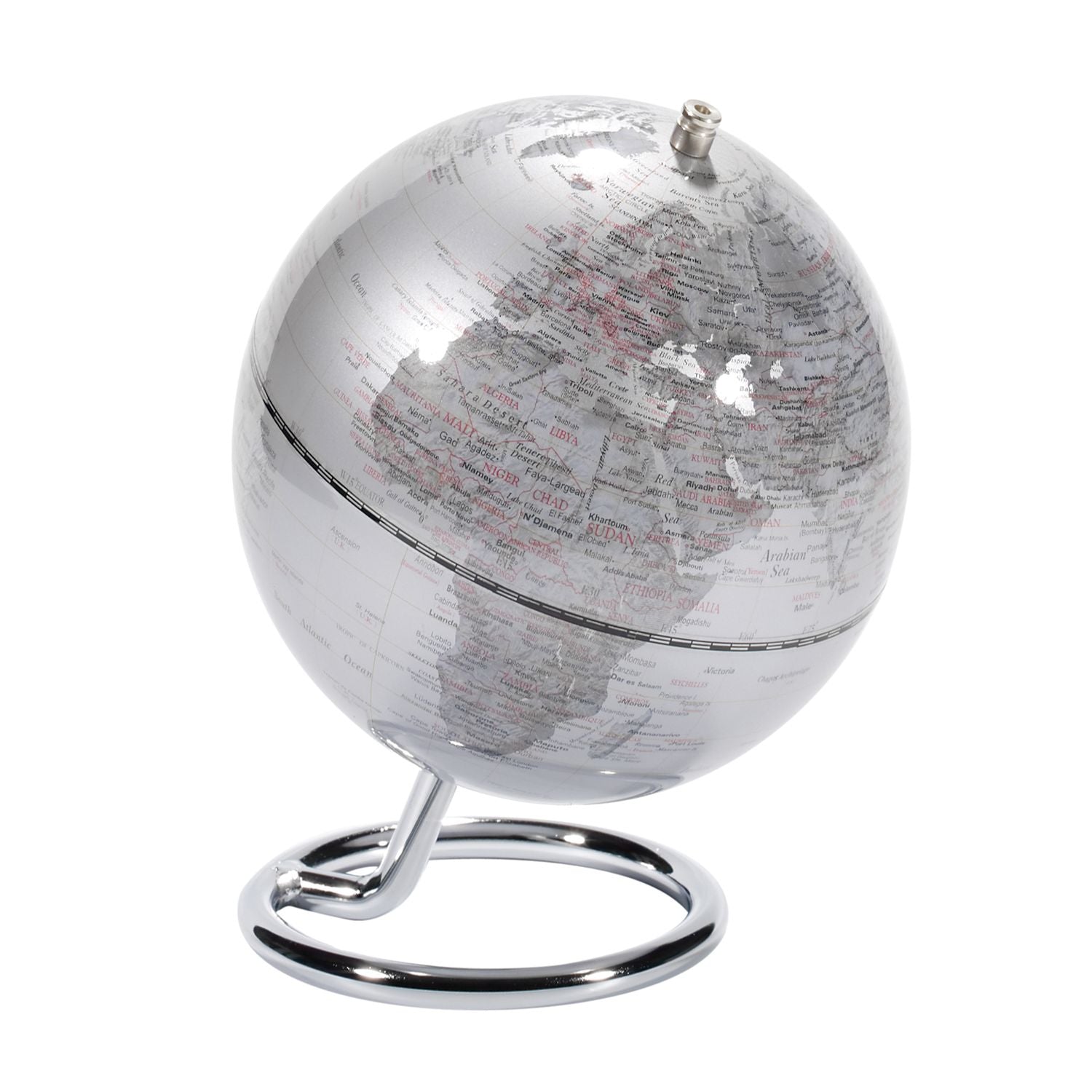 EMFORM Mini Globe, Desk Globe - D 135 mm, H 170 mm, in Various Colours