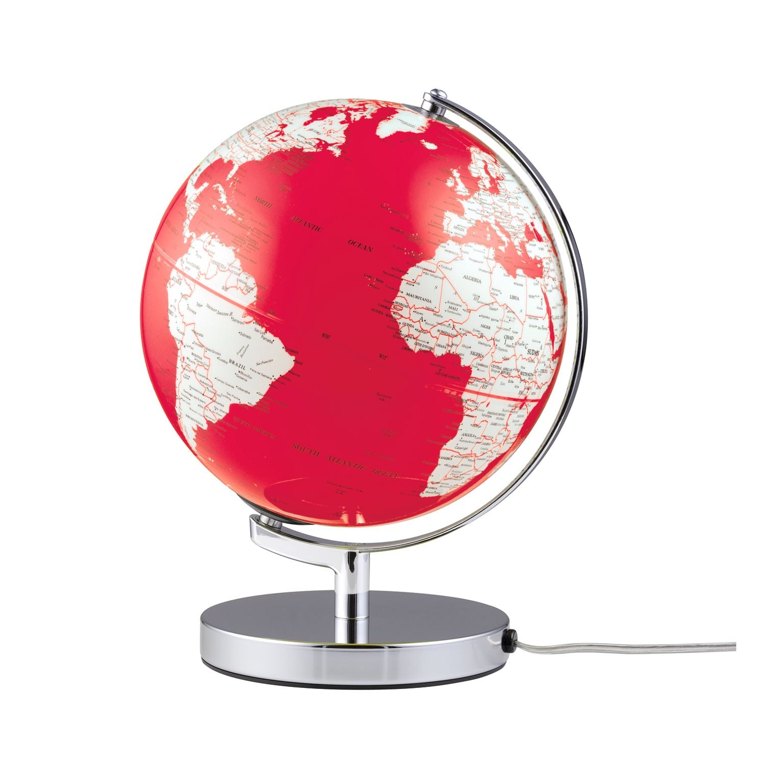 EMFORM Globe TERRA LIGHT with Illumination, in Various Colours
