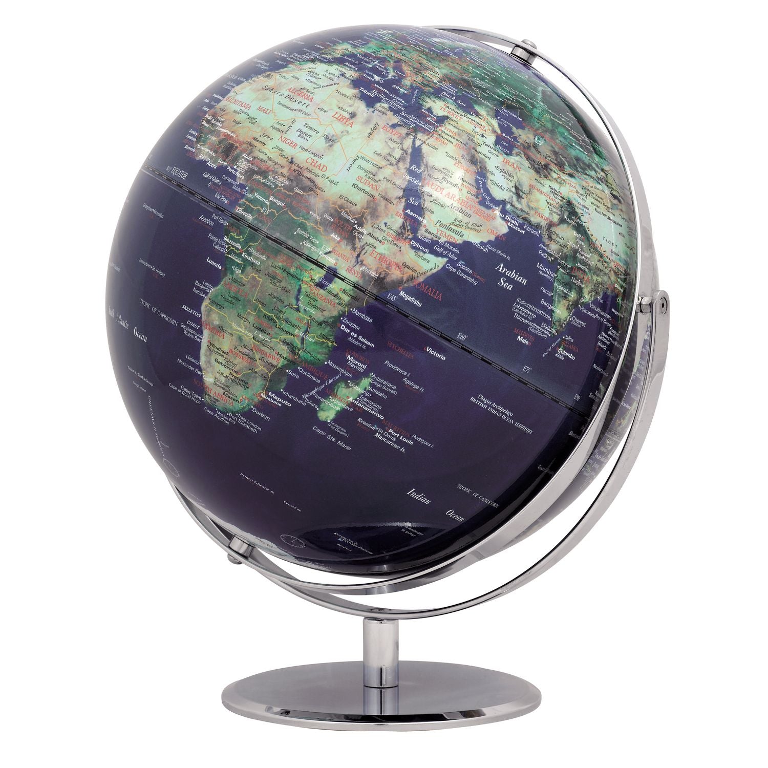 EMFORM Globe Rotatable on 2 Axes JURI Series - D 300mm, H 360mm - in Various Colours