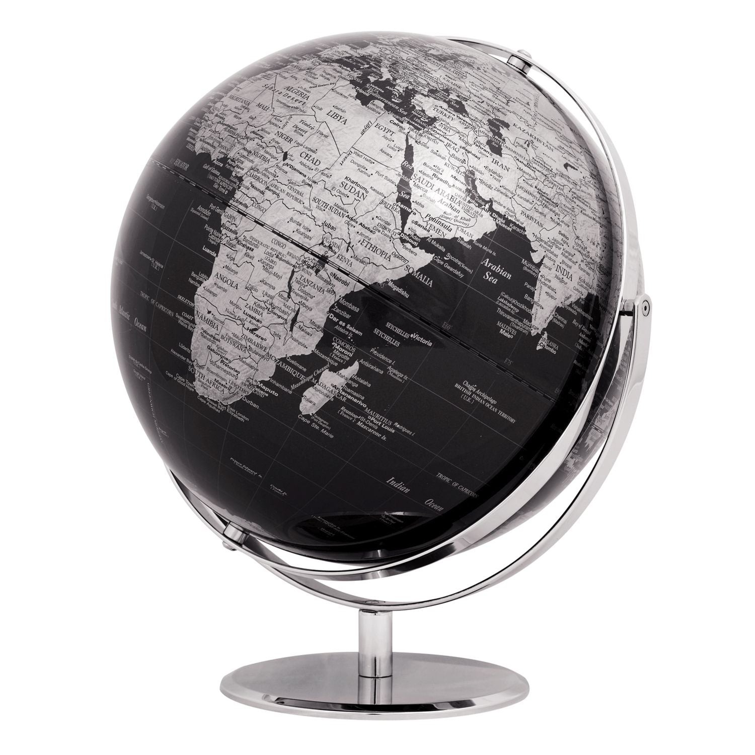 EMFORM Globe Rotatable on 2 Axes JURI Series - D 300mm, H 360mm - in Various Colours
