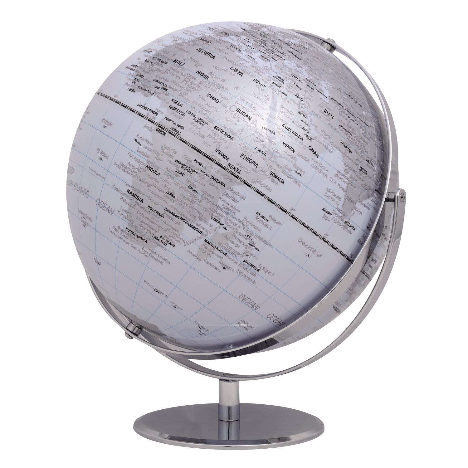 EMFORM Globe Rotatable on 2 Axes JURI Series - D 300mm, H 360mm - in Various Colours