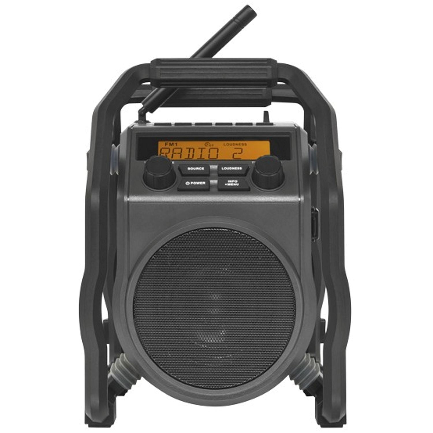 PerfectPro UBOX 200R UKW-Baustellenradio, stossfest