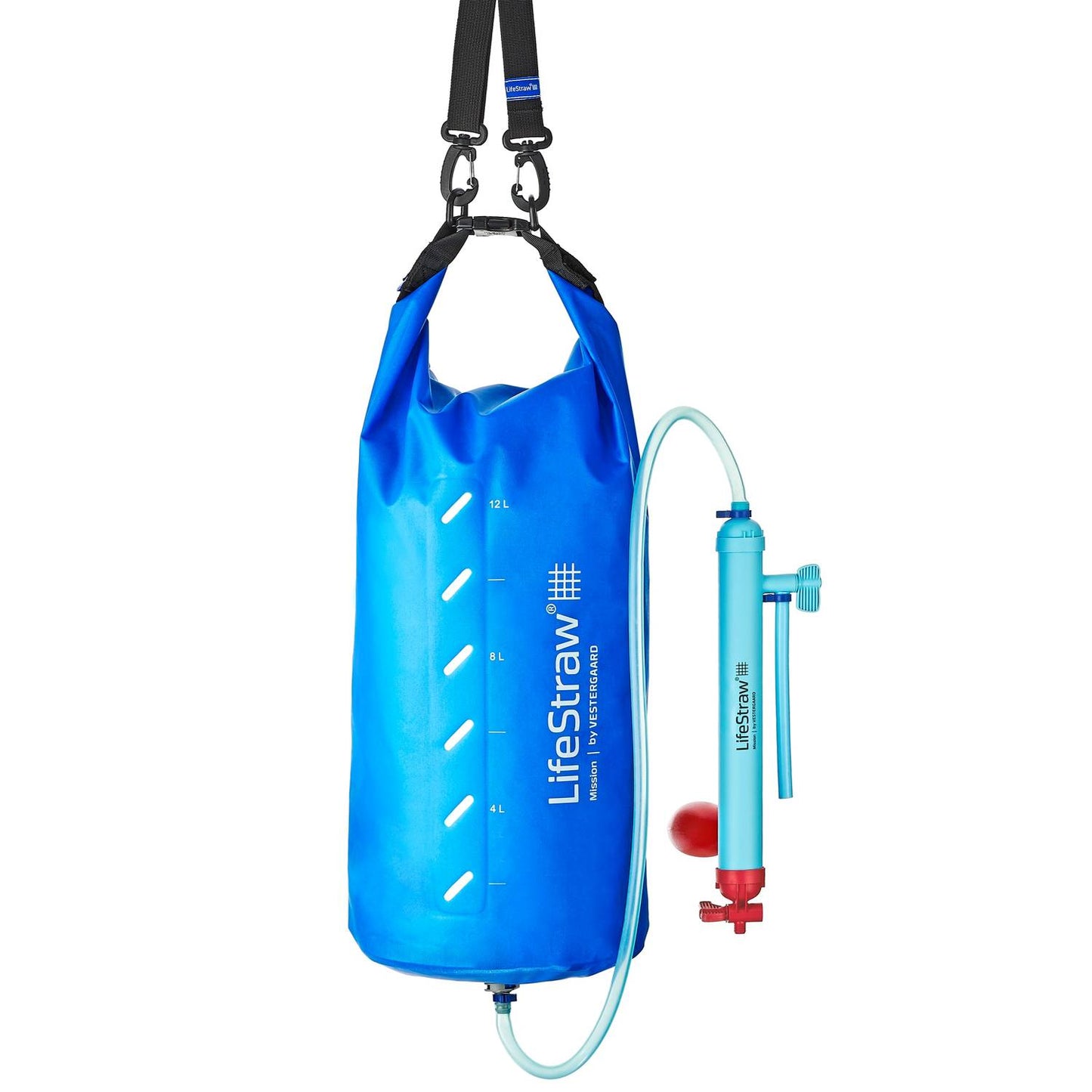 LifeStraw Mission, kompakter Wasserreiniger mit hohem Volumen, versch Varianten
