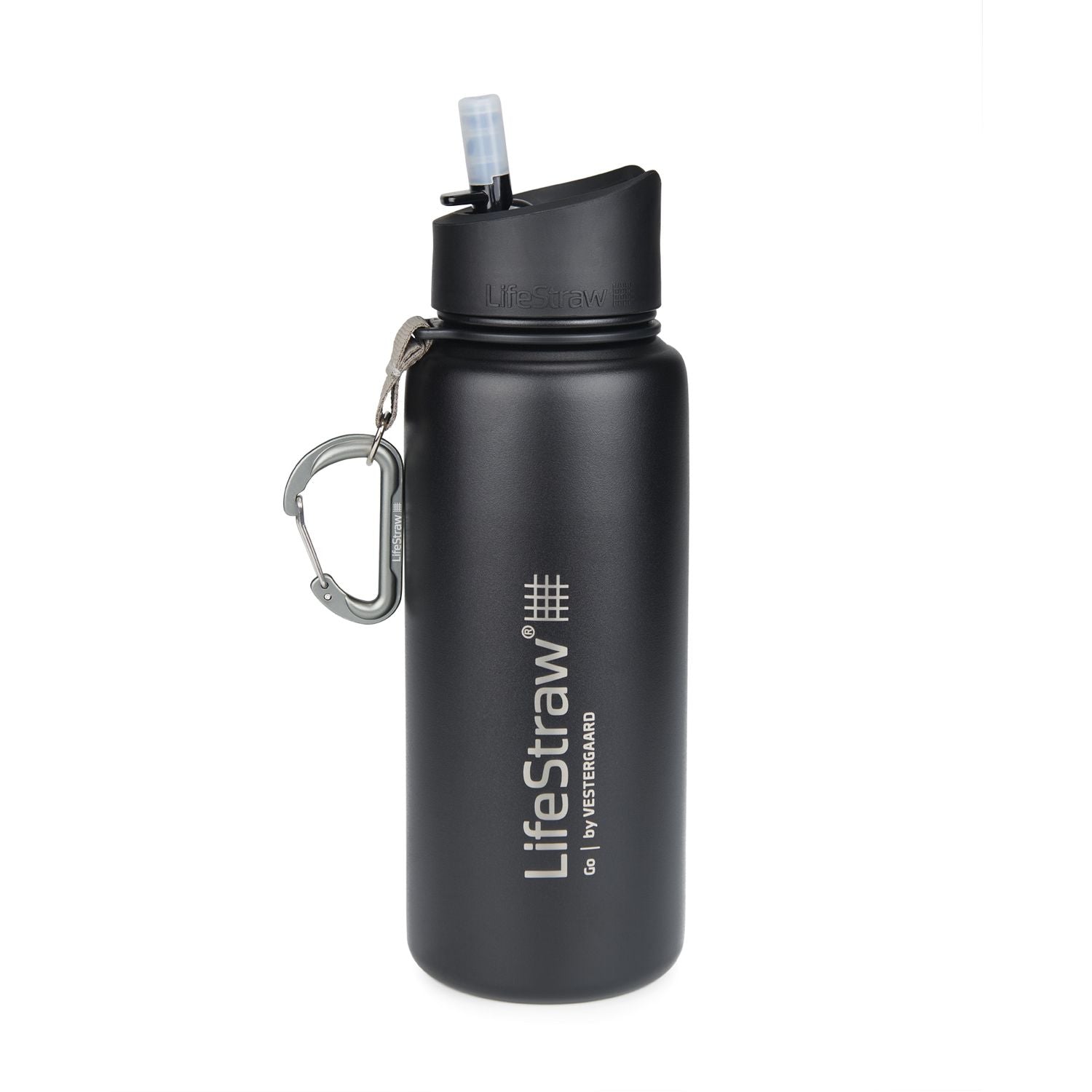 LifeStraw Go Stainless Steel Insulated Bottle with Filter, various colours