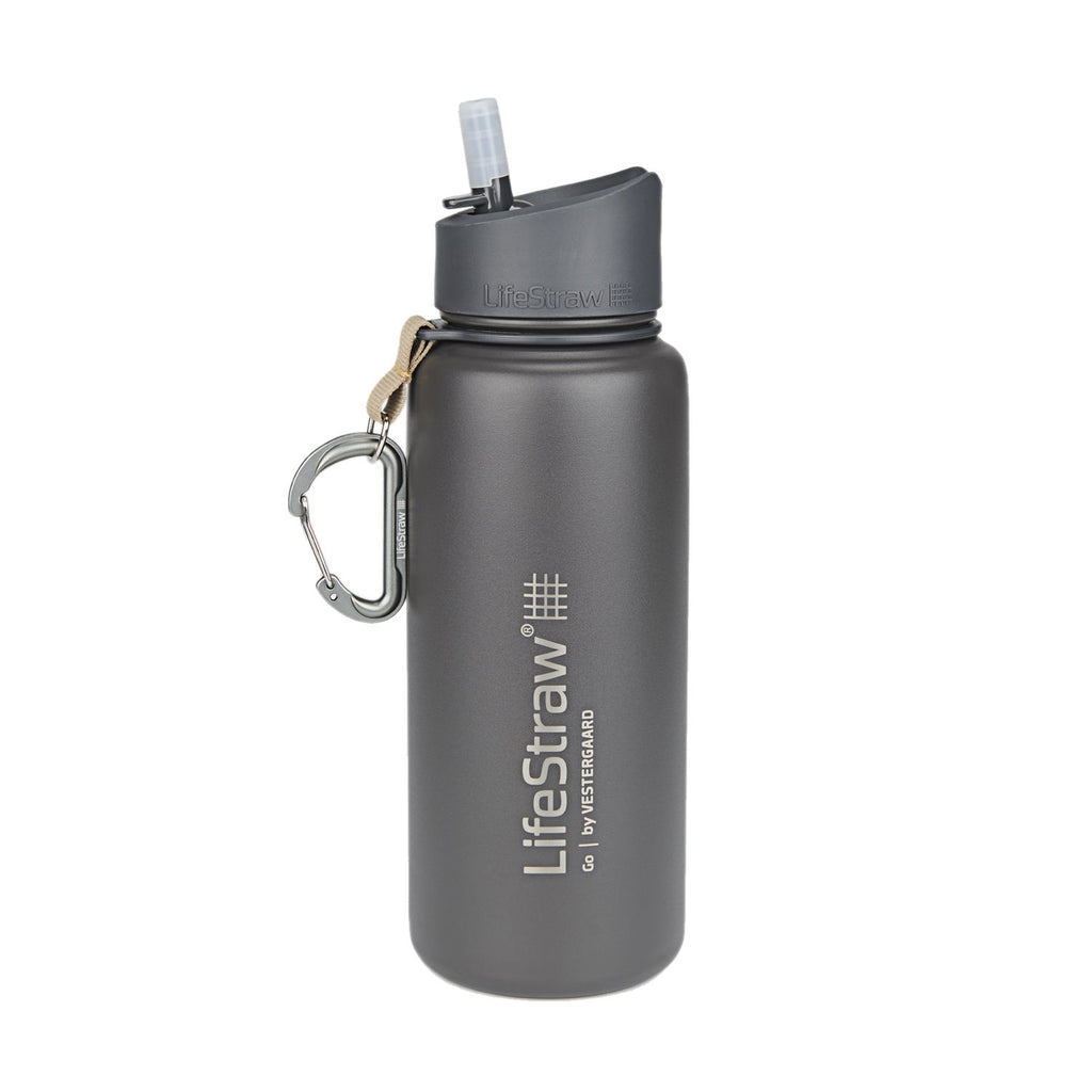 LifeStraw Go Stainless Steel Insulated Bottle with Filter, various colours