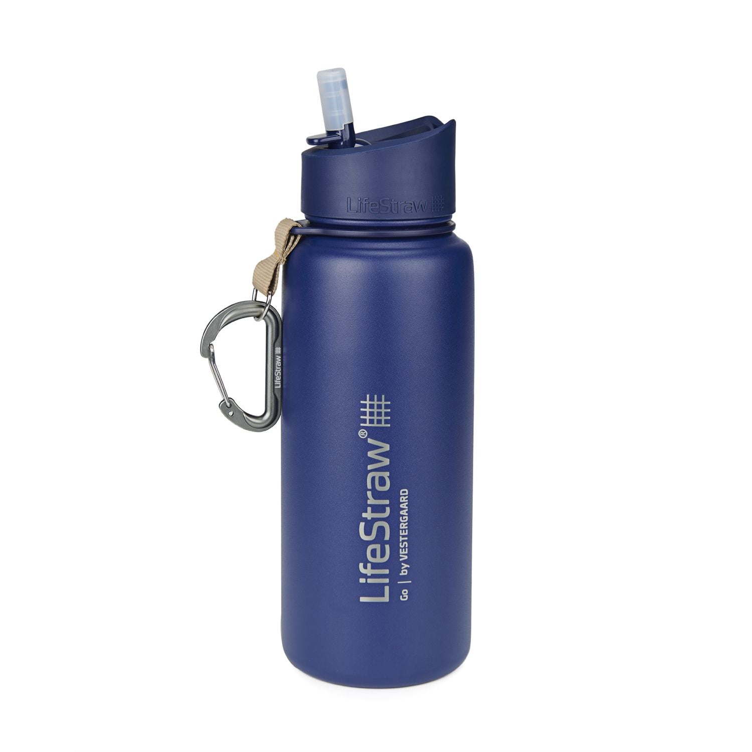 LifeStraw Go Stainless Steel Insulated Bottle with Filter, various colours