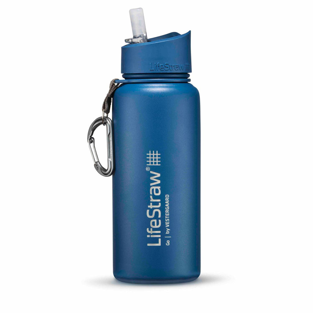 LifeStraw Go Stainless Steel Insulated Bottle with Filter, various colours