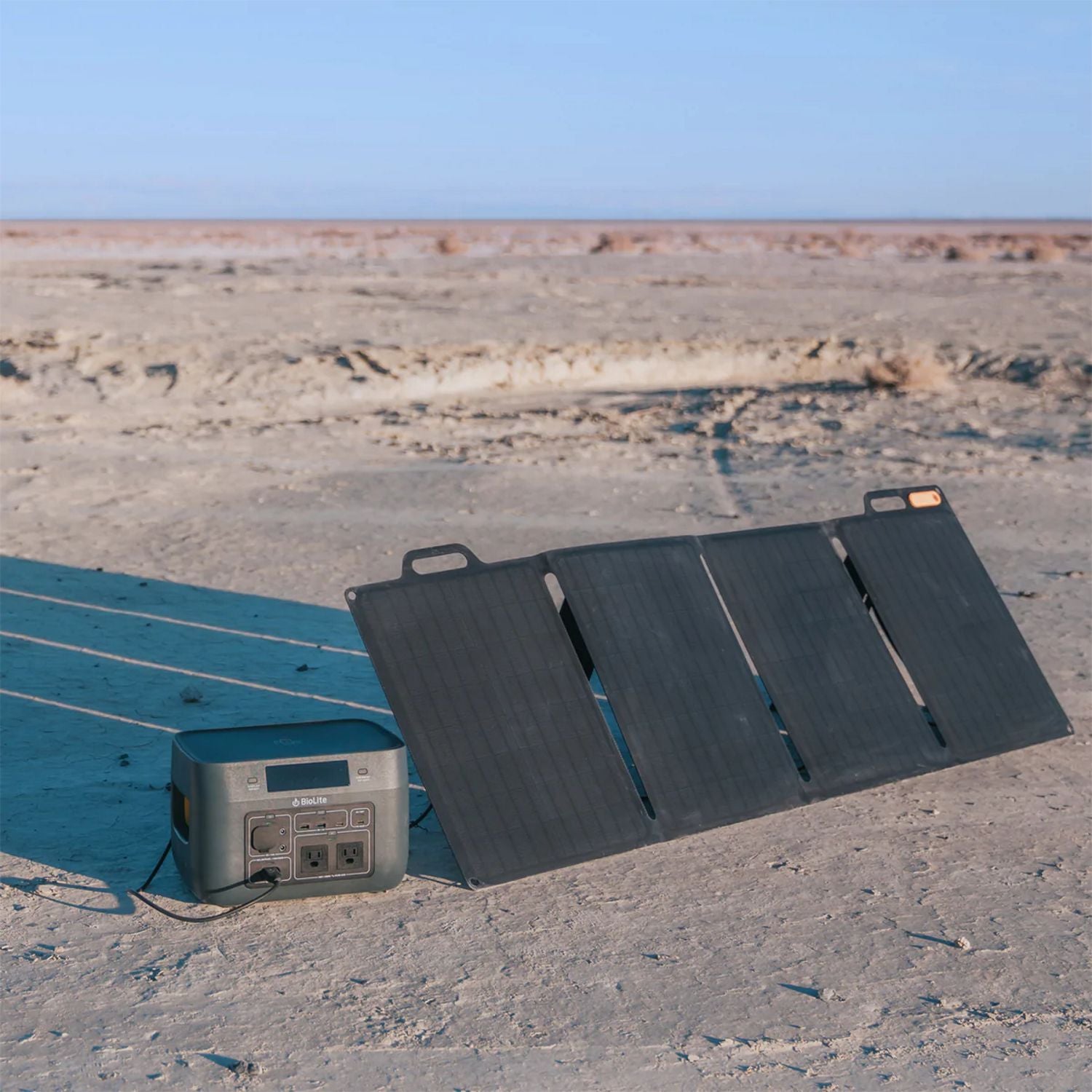 BioLite BaseCharge Power Station Solar Generator with Li-Ion Battery 600 or 1500