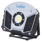 Ledino LED-Akkustrahler Horn 15W mit Bluetooth-Lautsprechern, Powerbankfunktion