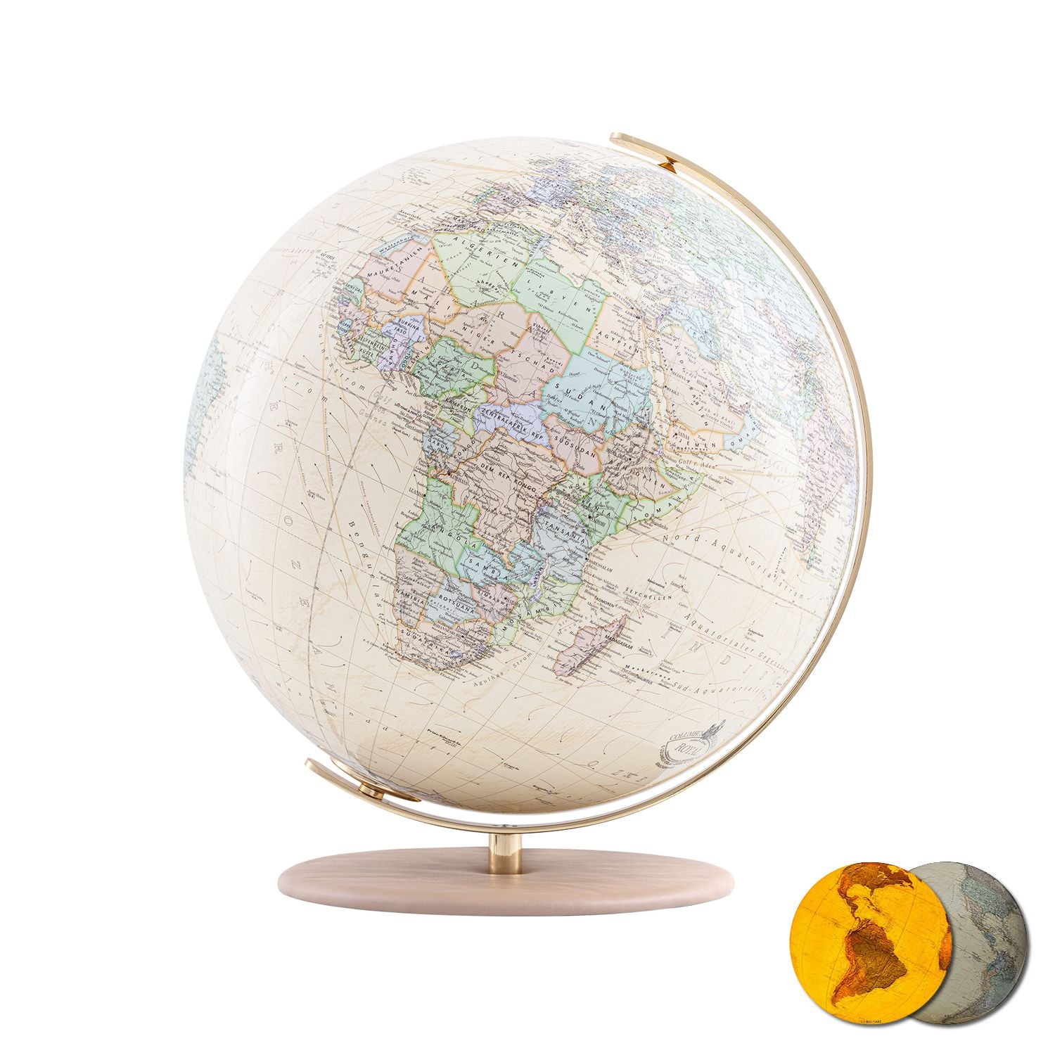 Columbus Royal Illuminated Globe, D 400 mm, OID-compatible, various versions